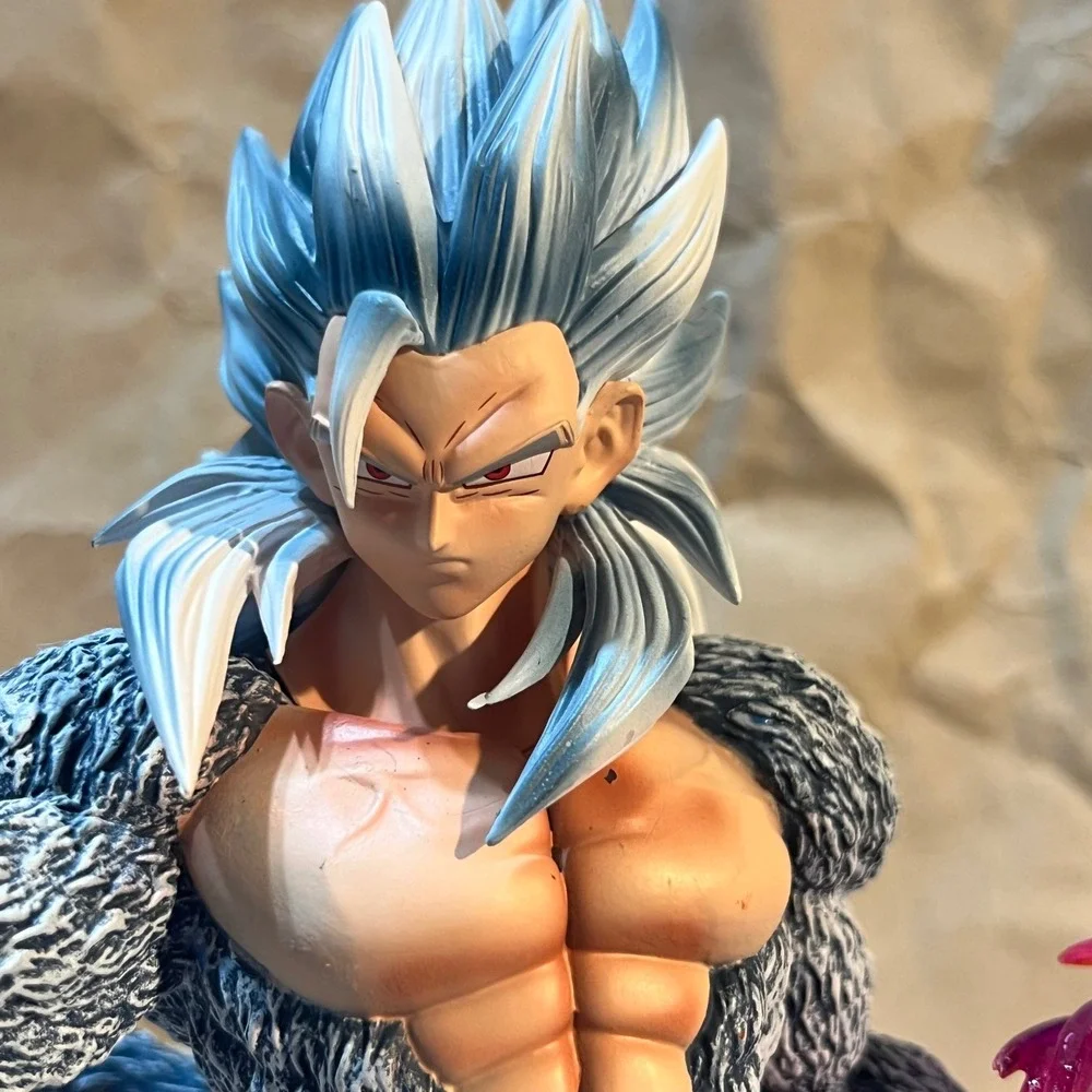 Dragon Ball Z Goku Super Saiyan 5 Figure Orange Gray SSJ5 AF Statue with Box